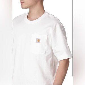 NWT- Carhartt Men's Loose Fit Heavyweight Short-Sleeve Pocket T-Shirt  SIZE: Lg